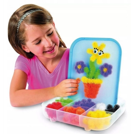 Spin Master Bunchems kolorowe rzepy 150 el walizka